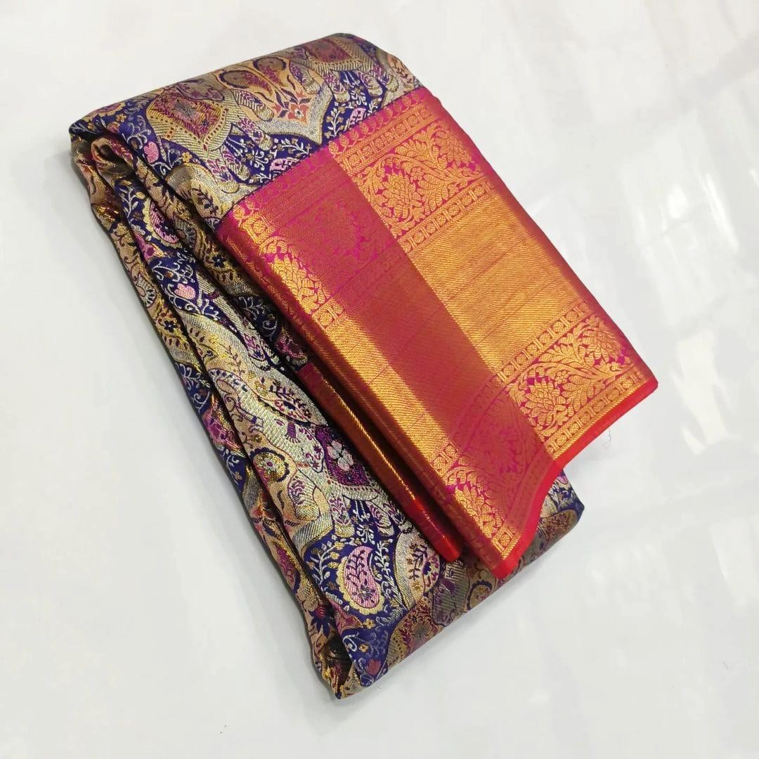 tissue kuttu 5D meenakari